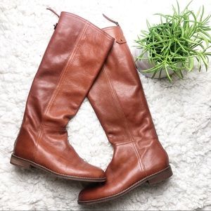 MADEWELL | | cognac leather riding boots 1937